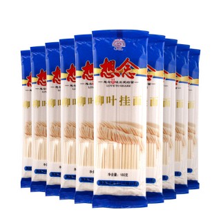 想念挂面柳叶面180g*10袋图片
