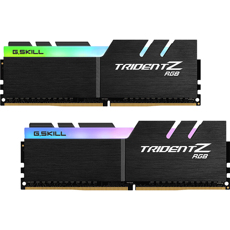 芝奇（G.SKILL）32GB(16G×2)套装DDR4 3200频率台式机内存条-幻光戟RGB